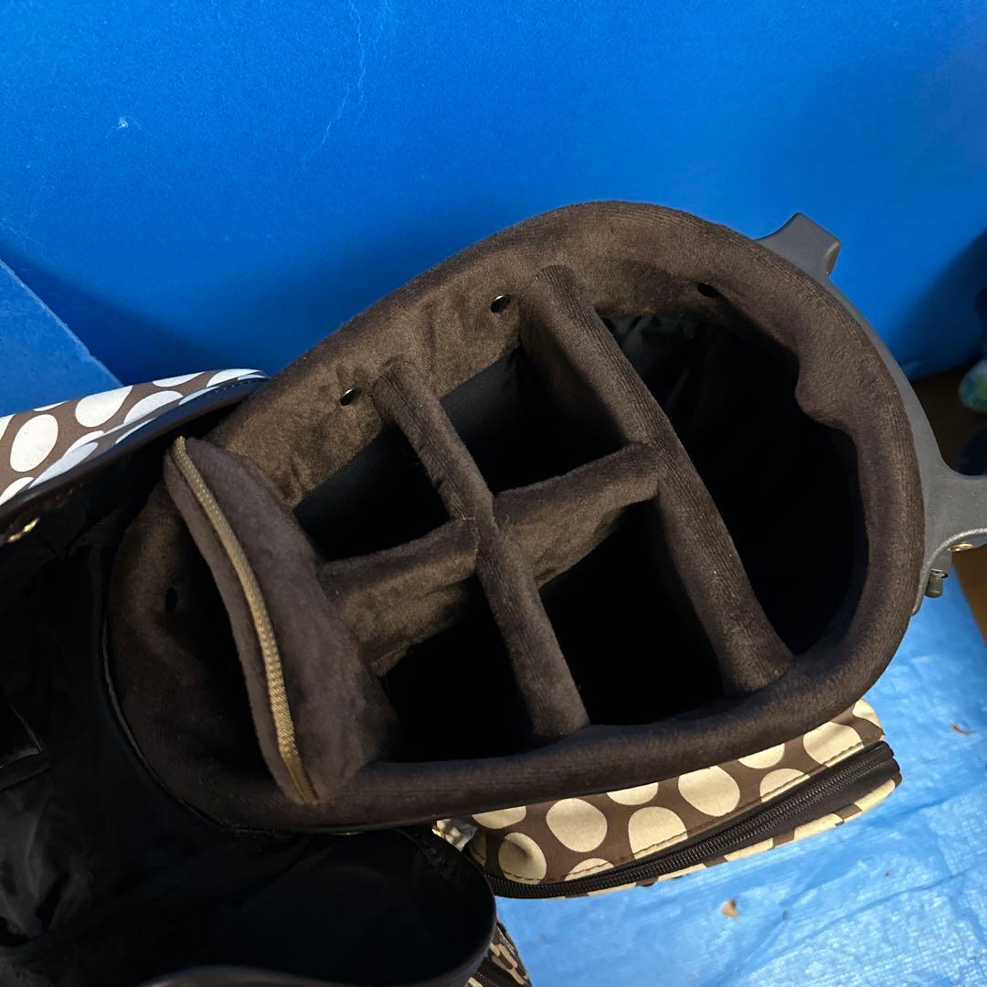 Keri水玉模様 ゴルフキャディバッグ美品週末値下げ中