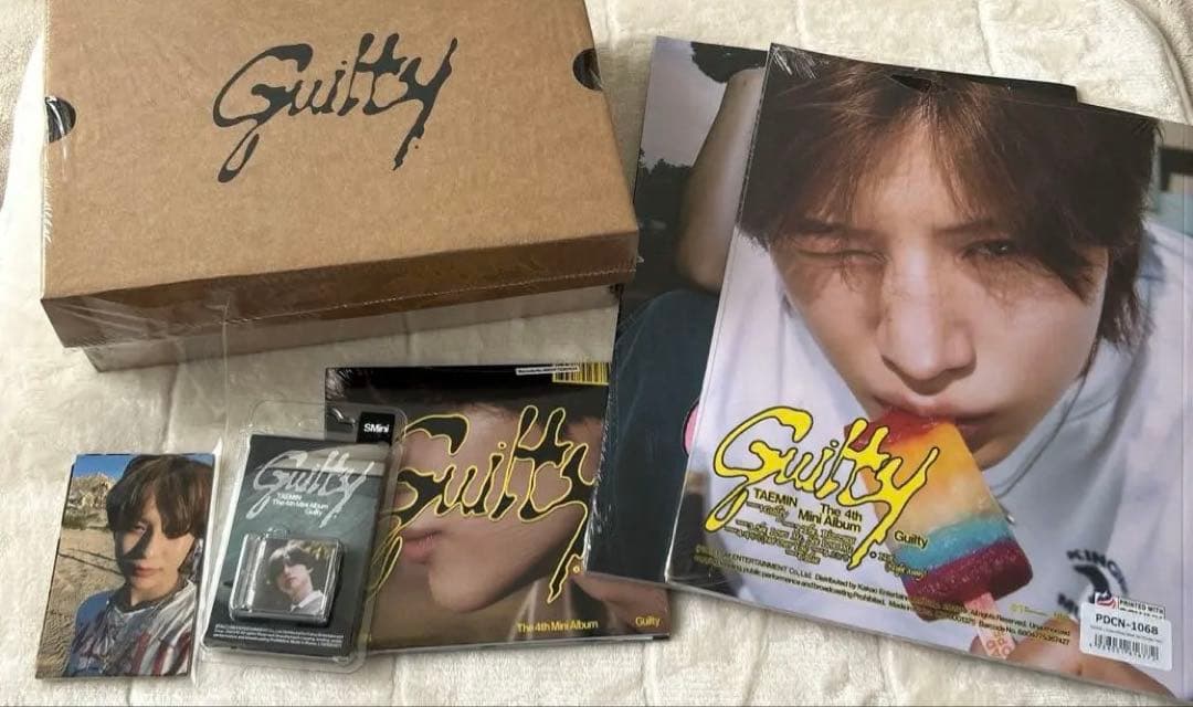 新品未開封 SHINee テミン Guilty 4形態5種セット 特典トレカ付き