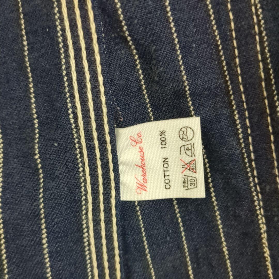 E*o様 未洗い 40 ウエアハウス ストライプカバーオール WAREHOUSE