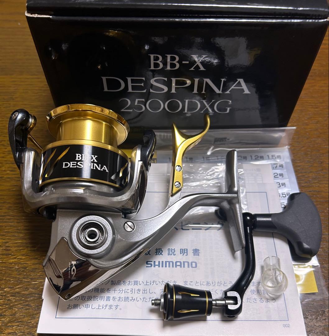 美品シマノ16BB-Xデスピナ2500DXGヤエン釣り用逆転音出し改造品