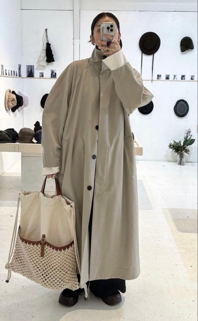［美品］ todayful Standcollar Trench Coat