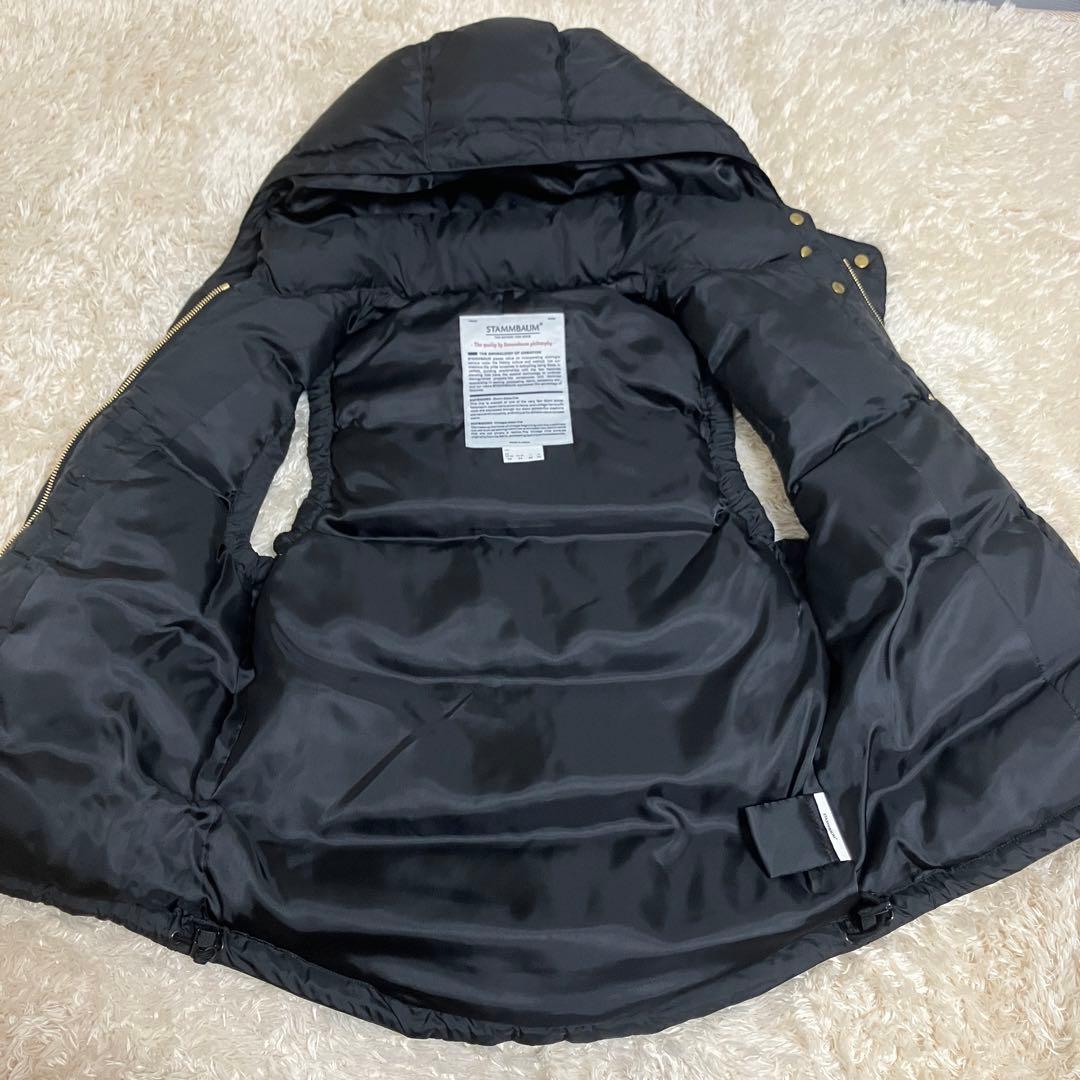 未使用✨ドゥーズィエムクラス✨stammbaum✨ダウン✨ベスト✨ブラック✨34