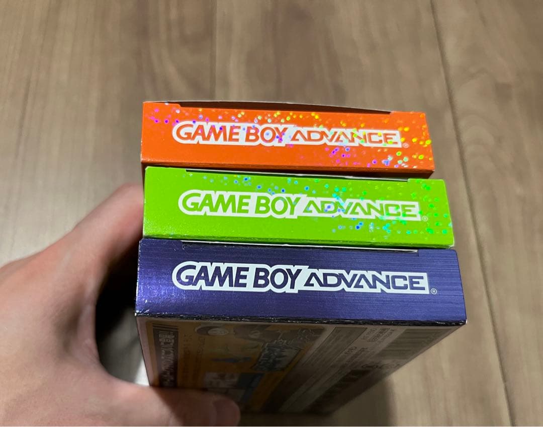 『超美品』ポケットモンスター　ファイアレッド　リーフグリーン　サファイア　GBA