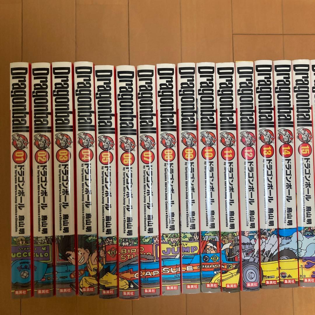 ドラゴンボール完全版　全34巻　初版多数　おまけのレアな初版本5冊付き