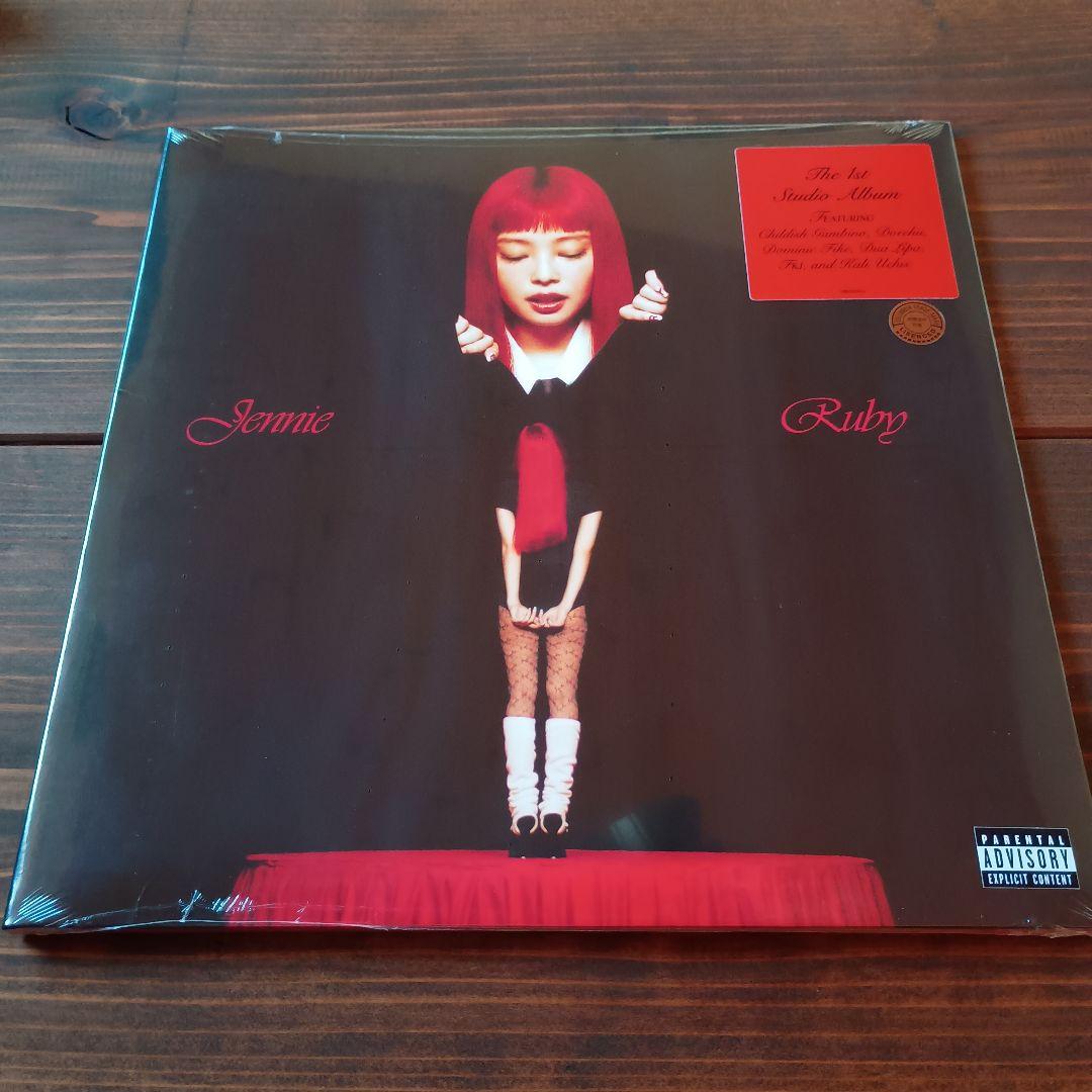 洋楽 JENNIE Ruby RED VINYL
