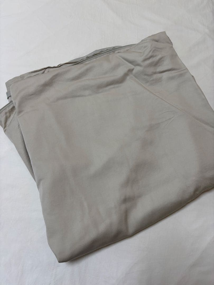 羽毛布団　ダブル　カバー付き