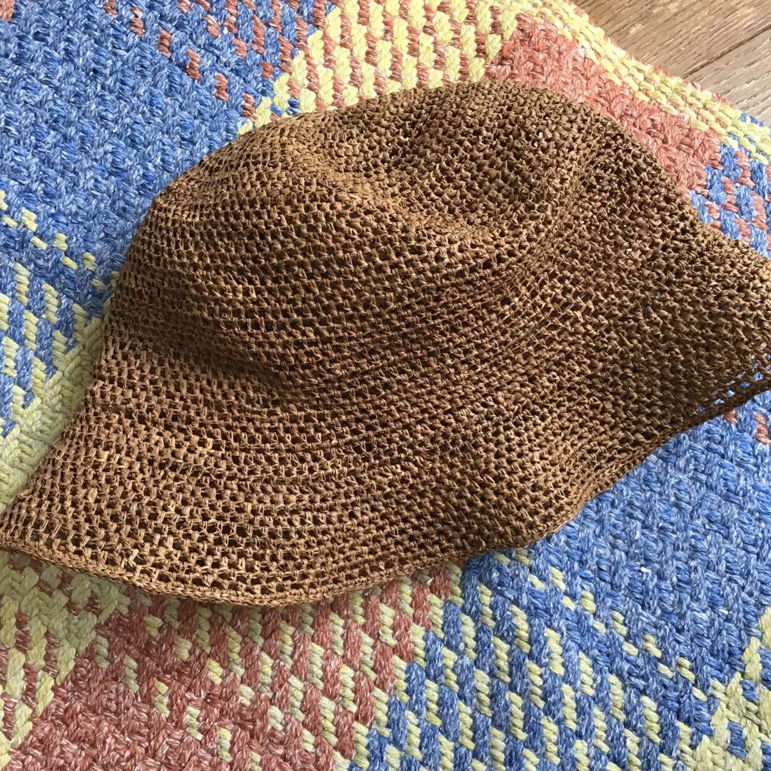 ババグーリ　ラフィア　ハット