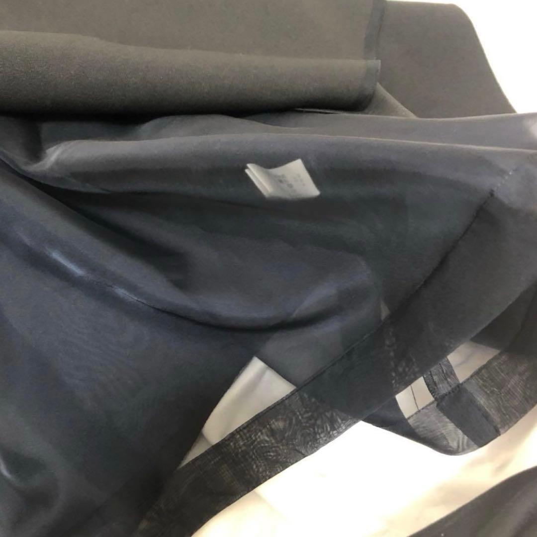 新品　SATOKA MIKI サトカ　台形型　フレアスカート　黒