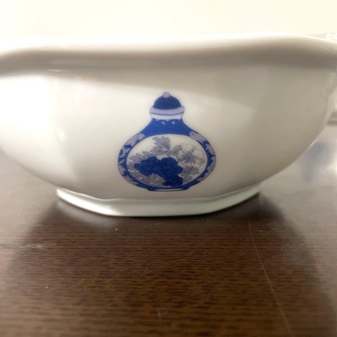 新品未使用 チャイナシーズ 前畑陶器 ガラスボウル 深鉢 小鉢 6点