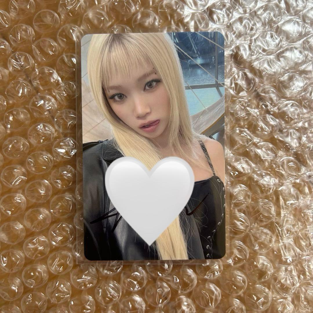 LE SSERAFIM hot weverse 直筆 サイン トレカ チェウォン