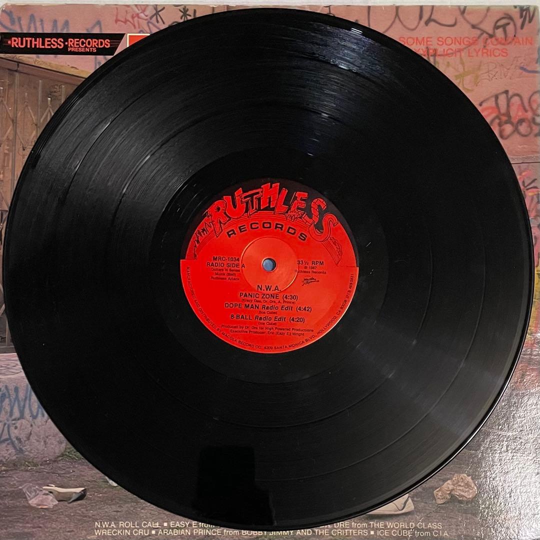 希少 激レア N.W.A. レコード 洋楽 HIPHOP Grap west