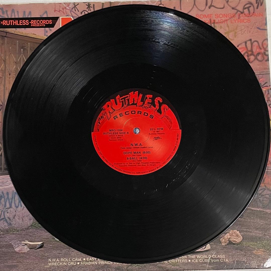 希少 激レア N.W.A. レコード 洋楽 HIPHOP Grap west