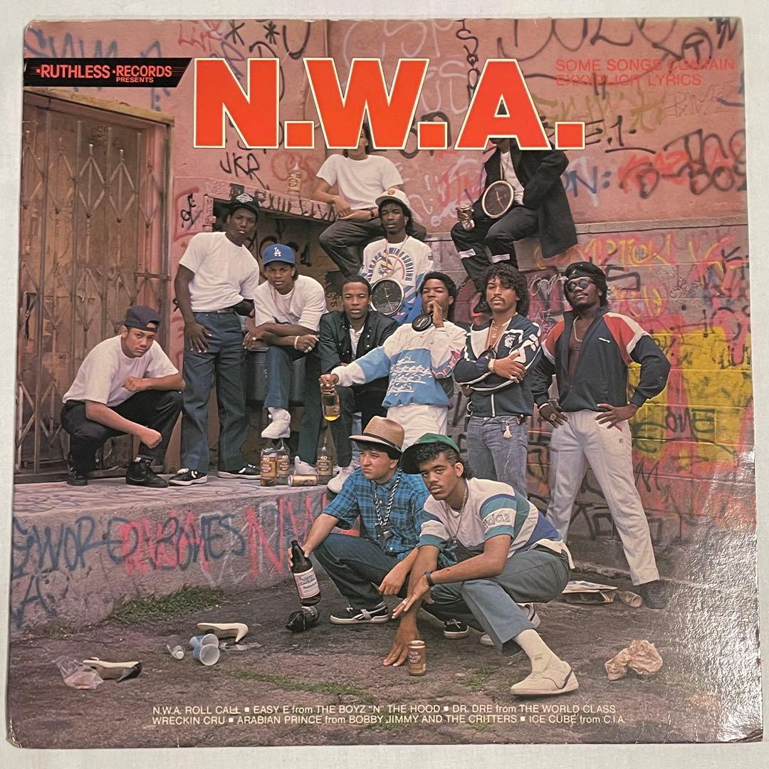 希少 激レア N.W.A. レコード 洋楽 HIPHOP Grap west