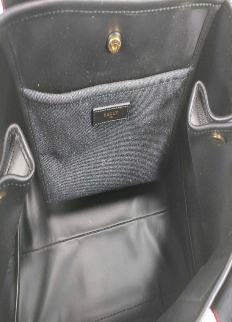 BALLY ダークグレー トートバッグ