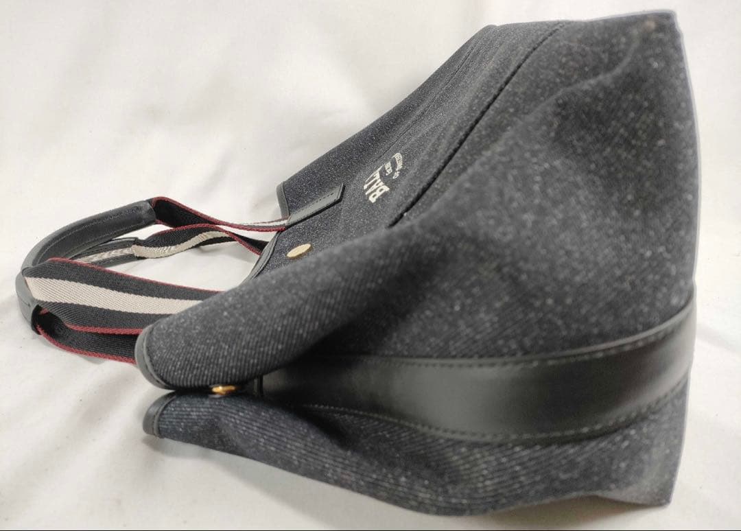 BALLY ダークグレー トートバッグ