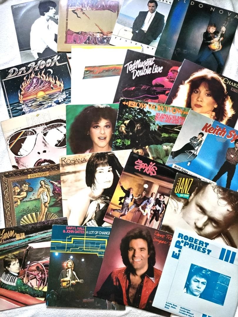 輸入盤LP80枚セット Rock, Pops. レコードまとめ売りMadonna