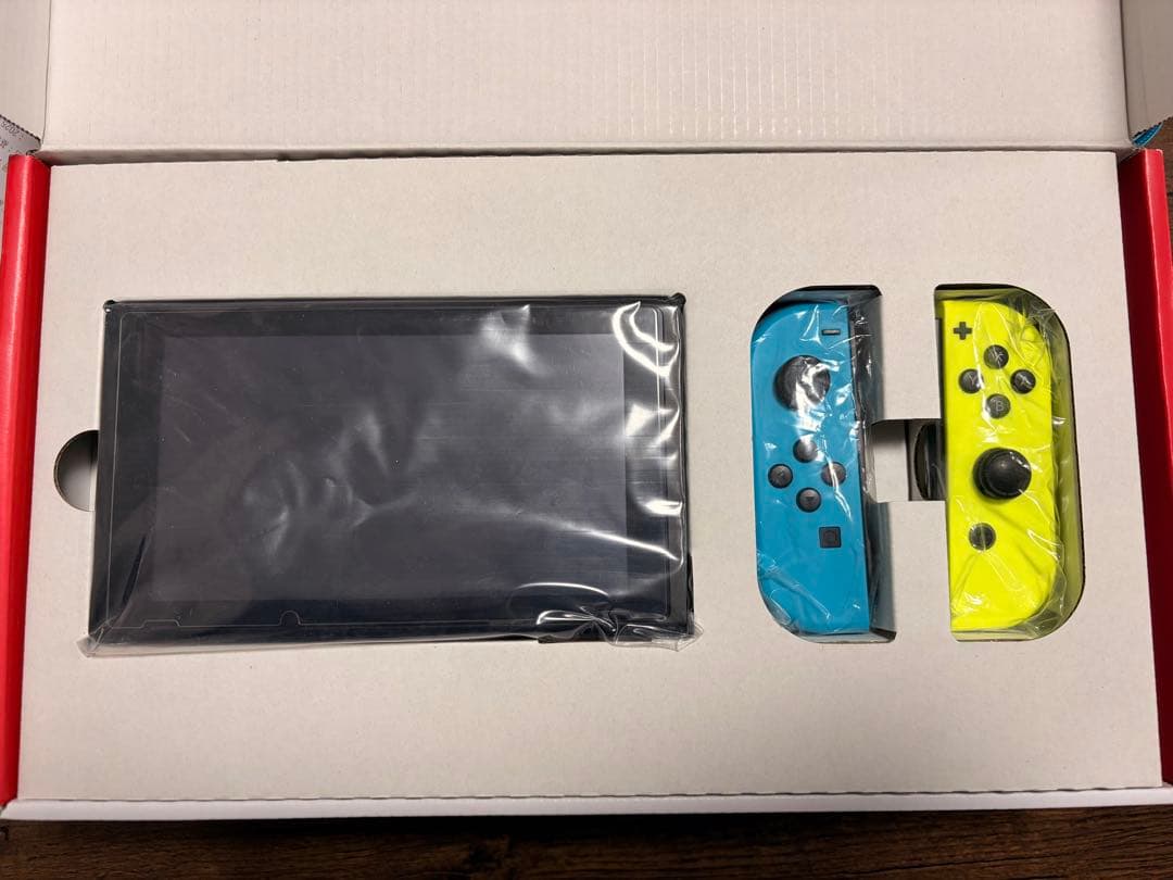 【おまけ付き】Nintendo Switch本体 ネオンブルー・ネオンイエロー