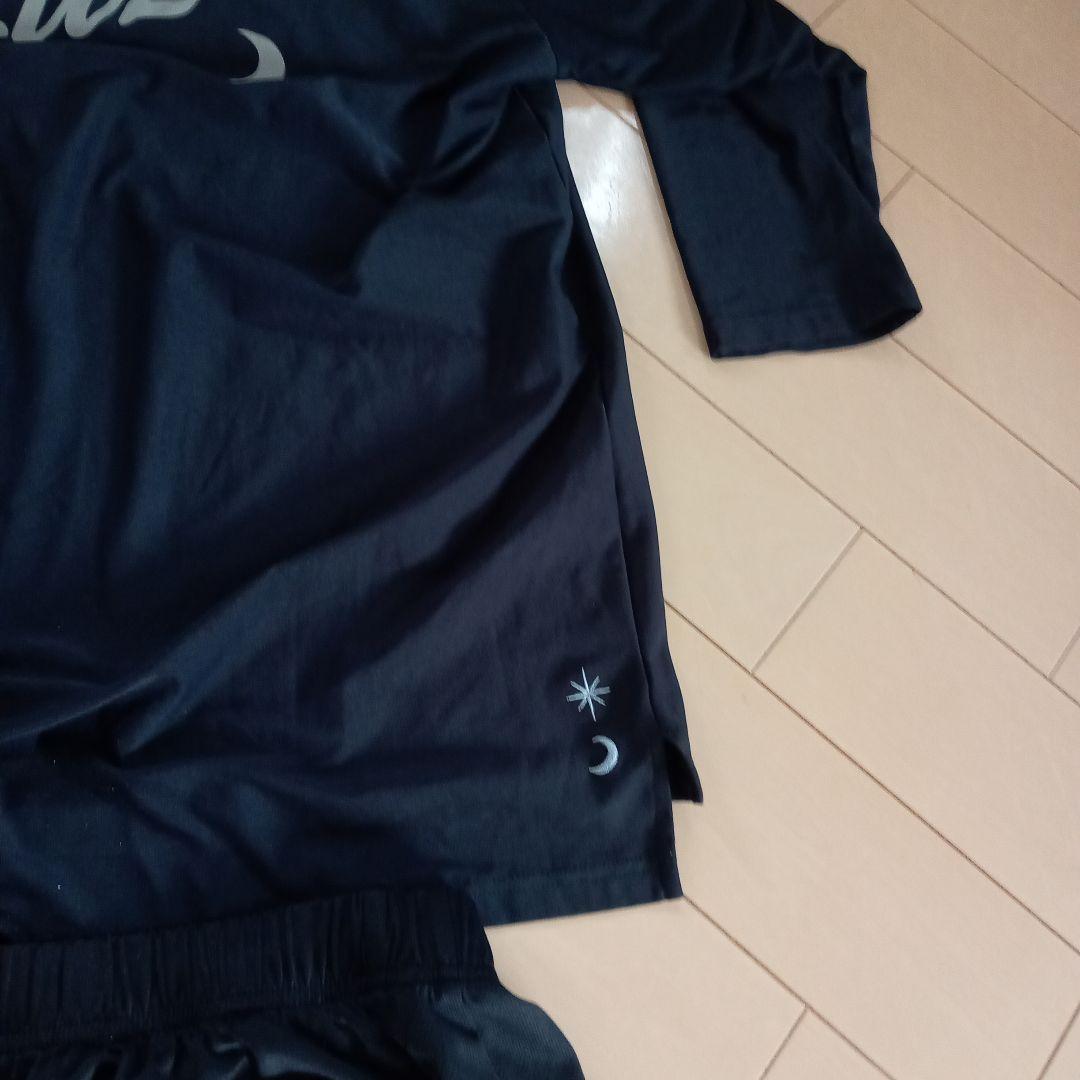 ルースイソンブラ　上下セット　プラシャツ七分袖　ハーフパンツ　XＬ