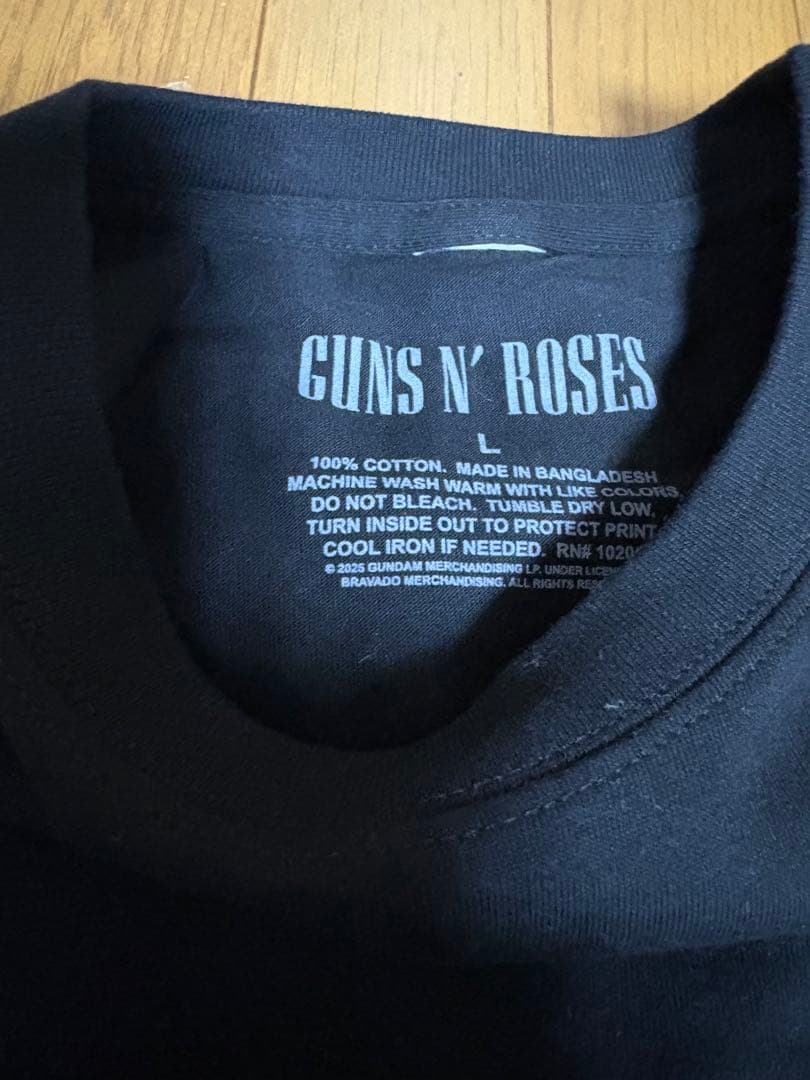 【GUNS N' ROSES】 2025 JAPAN TOUR ロンＴ Ｌサイズ