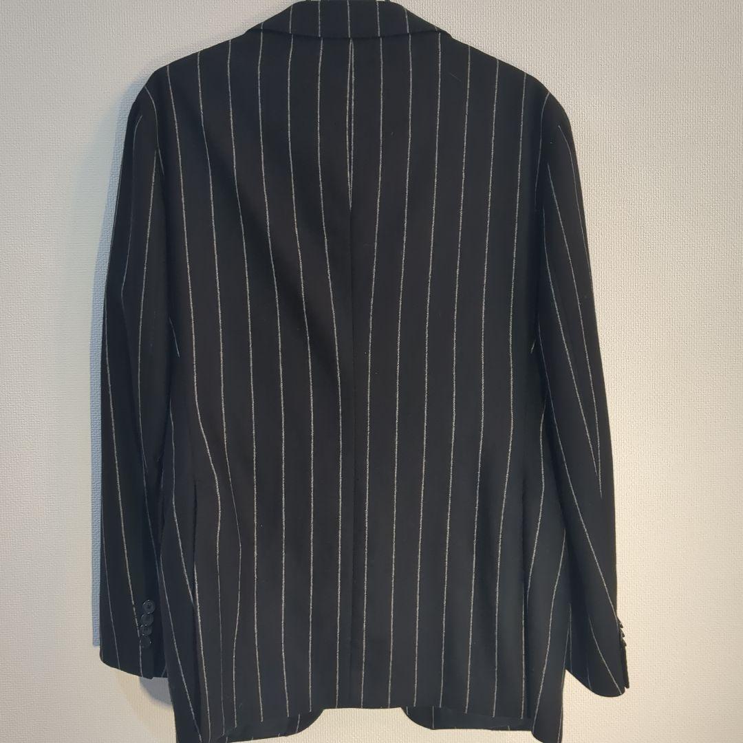 TAGLIATORE ネイビーストライプ ビジネススーツ