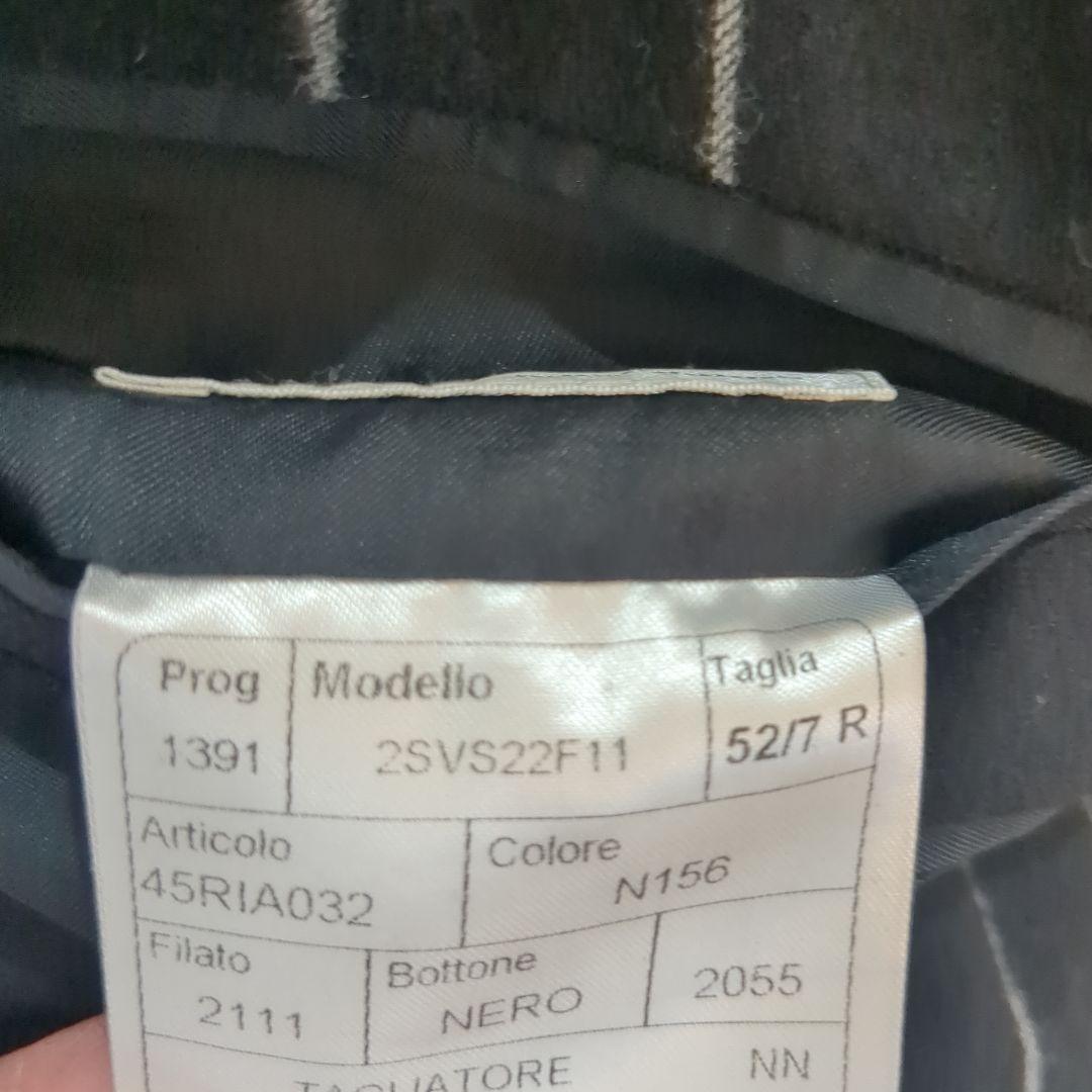 TAGLIATORE ネイビーストライプ ビジネススーツ