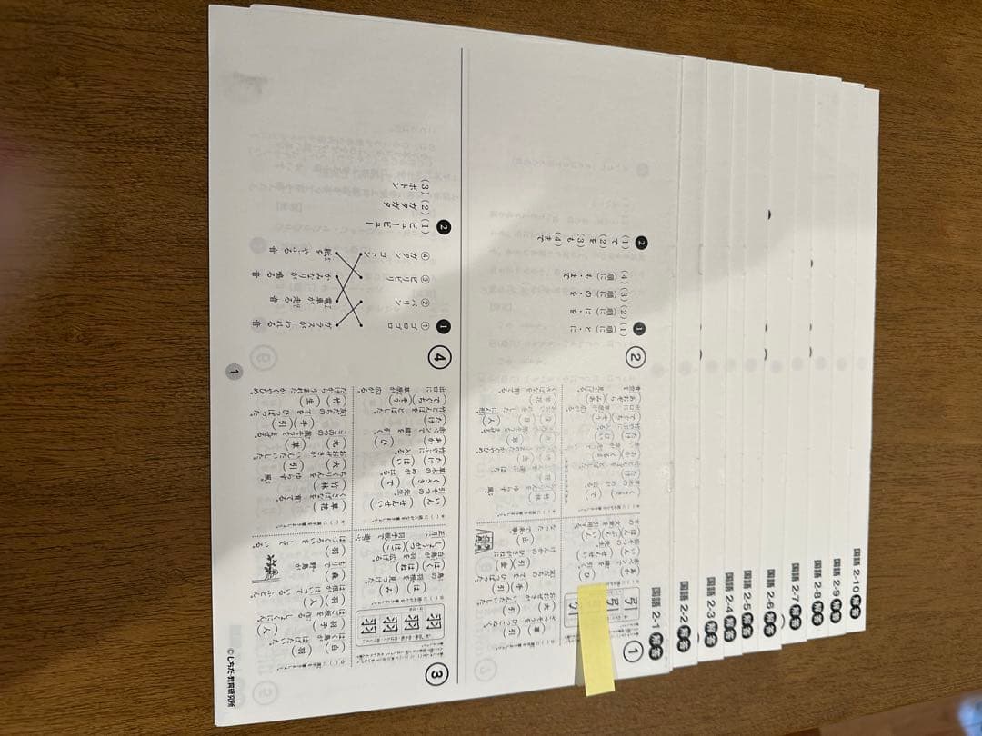 【未記入】しちだ式 七田式プリント 2年生 思考力国語・算数・生活 セット