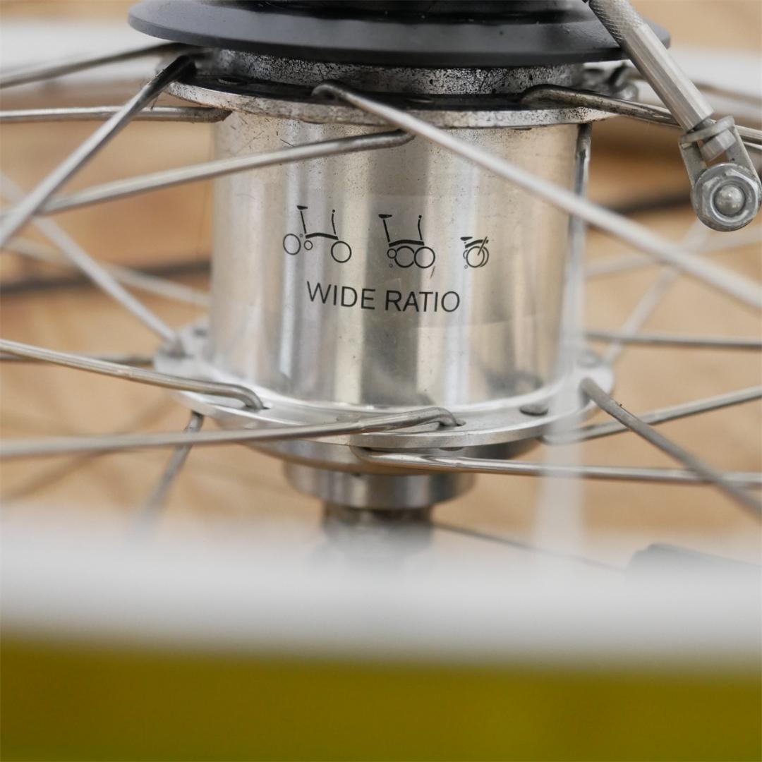 brompton 純正　6速ホイール　パーツセット　2020年式　シフトレバー