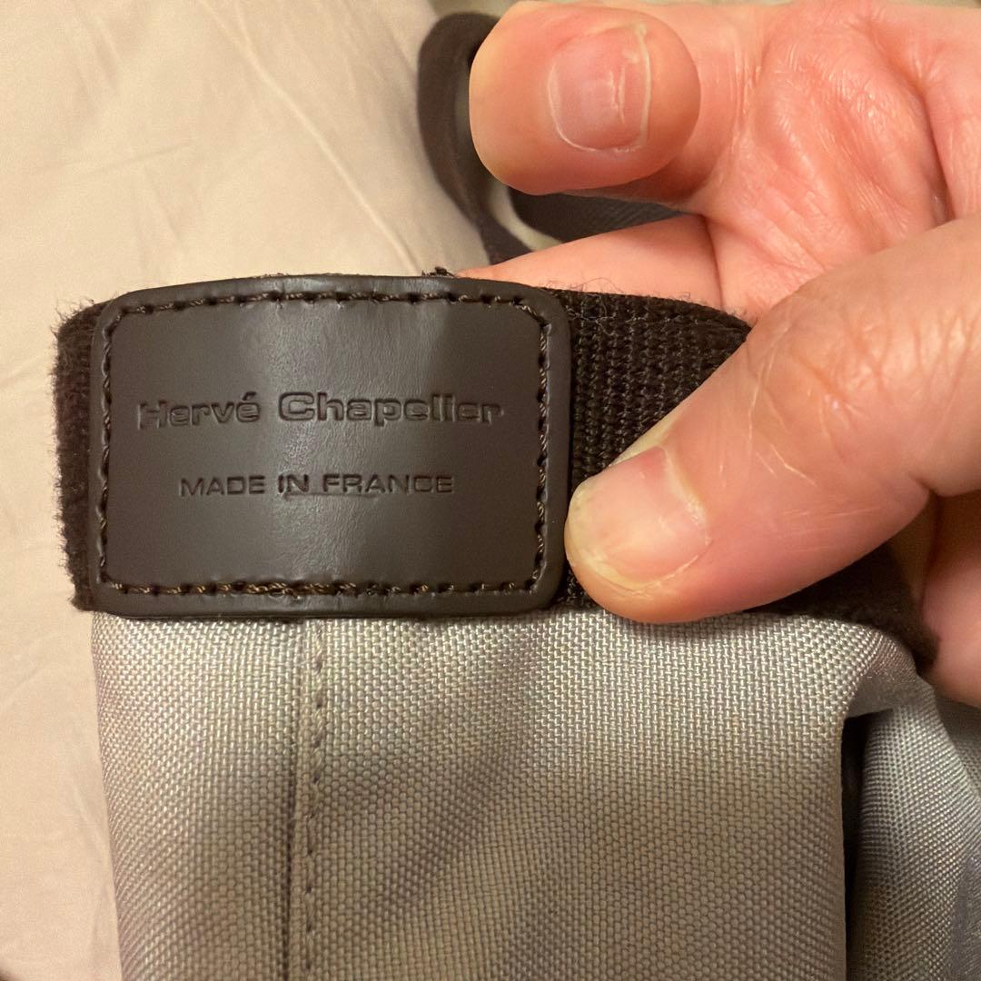 ベージュ トートバッグ エルベシャプリエ