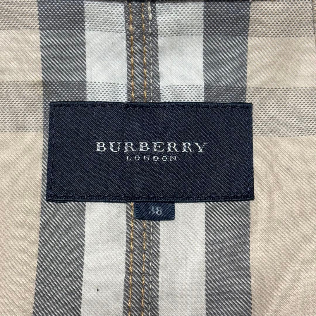 未使用 バーバリーロンドン デニムジャケット メガチェック Gジャン レディース