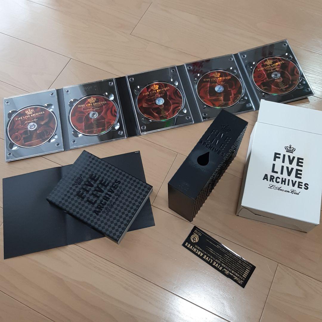 L'Arc~en~Ciel 完全生産限定盤 FIVE LIVE ARCHIVES