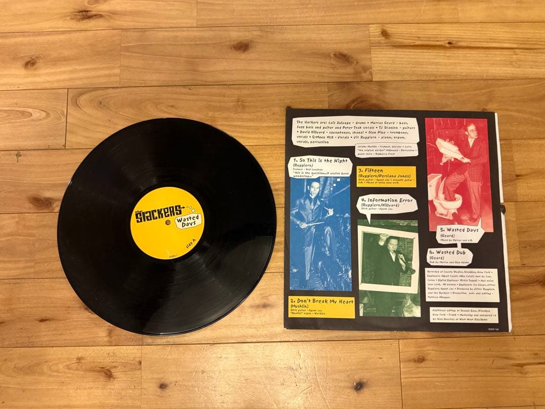 【希少】LP The Slackers - Wasted Days レコード
