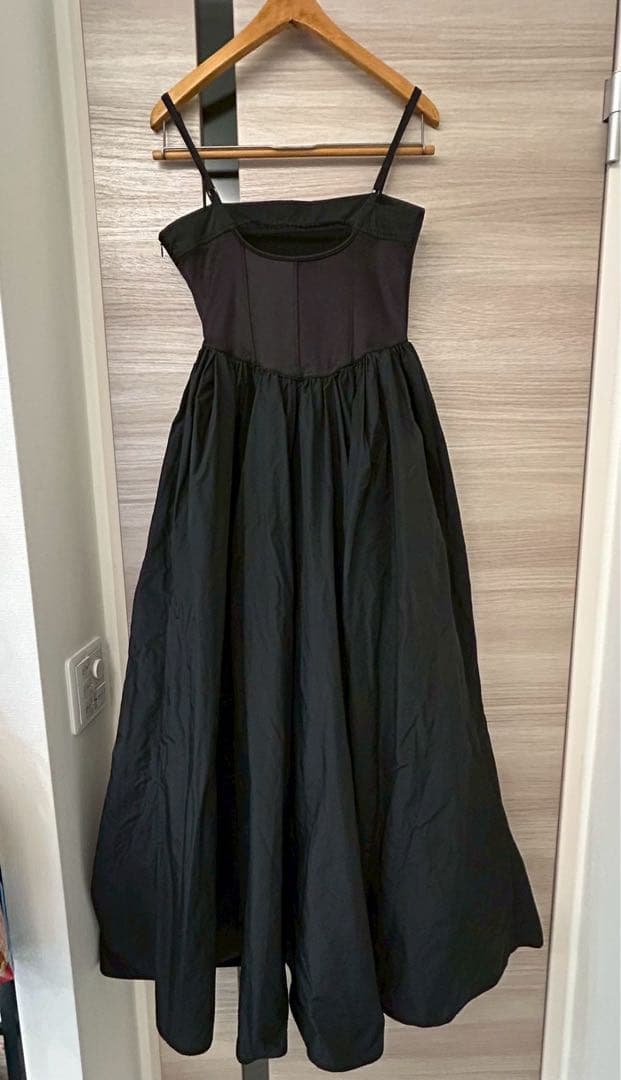 美品 メゾンスペシャル パフィーボレロセットチェックボリュームワンピース S