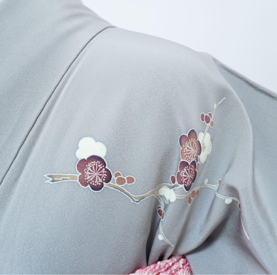 訪問着　4点フルセット 341 C 正絹 七五三 お宮参り 入学式　卒園式