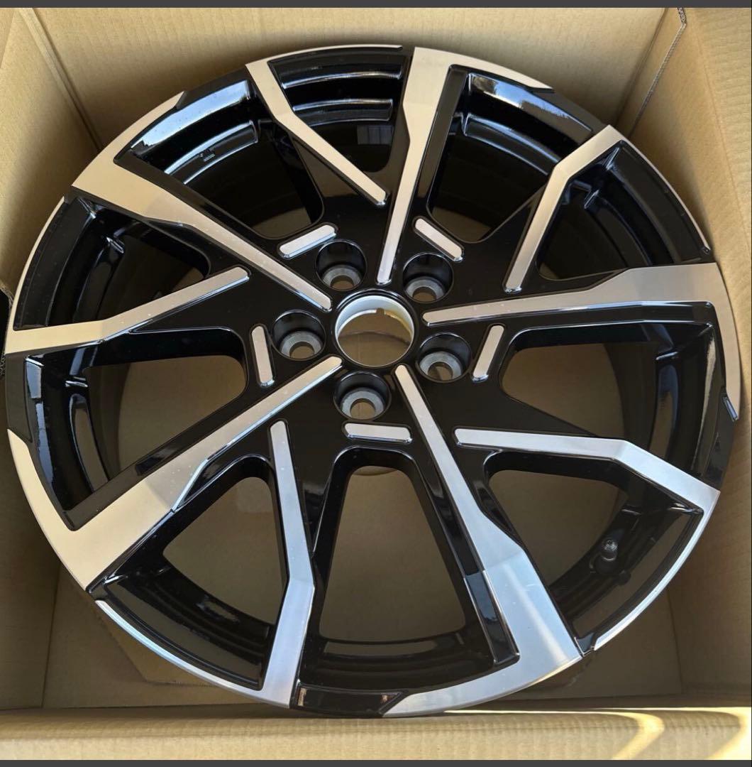 ★新車外し 新型 プリウス PHEV 純正 19インチ アルミホイール 1本