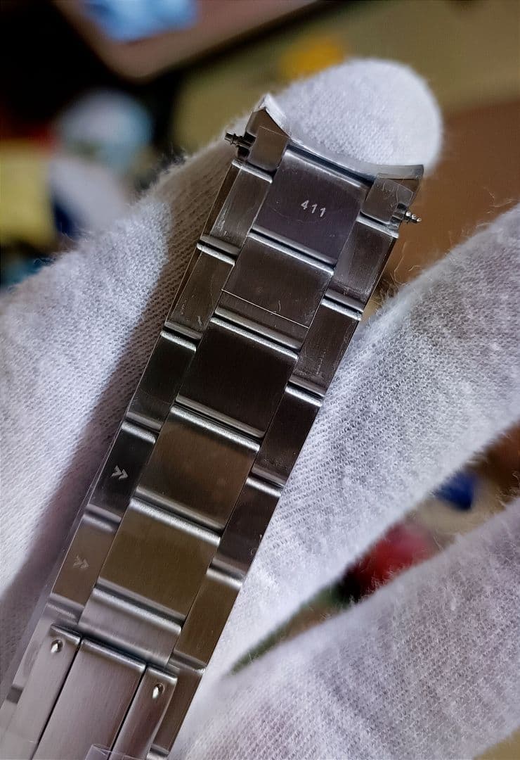 セイコーアルピニストの純正ステンレスベルト