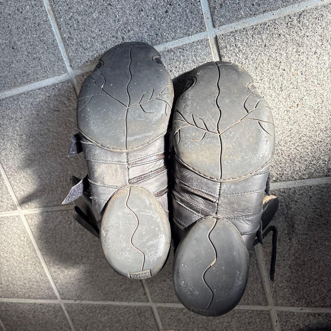 マリテフランソワジルボー　TESTO 40 ブラックレザー ハイカットスニーカー