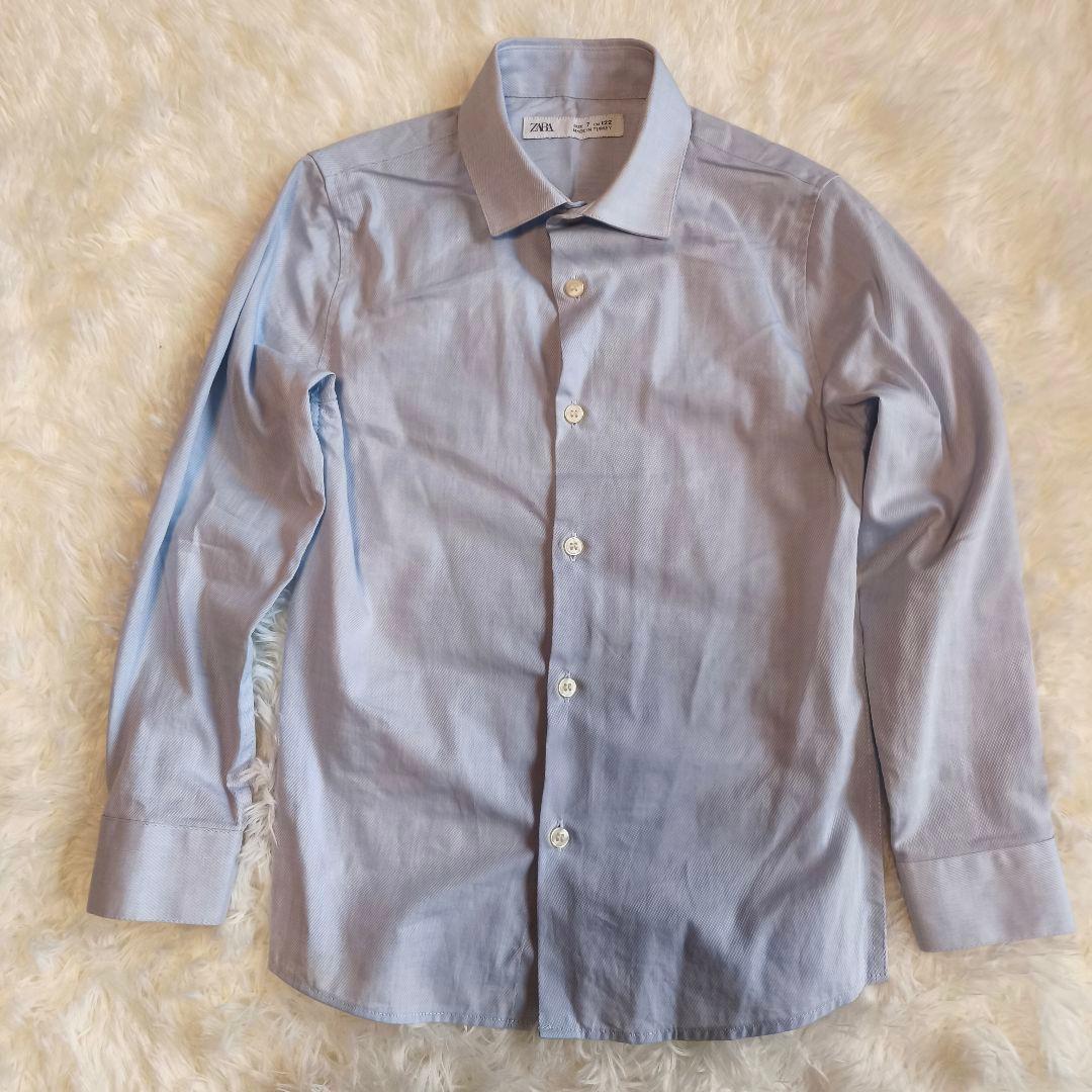 ZARA フォーマルスーツ セット 115 120 ネイビー チェック 入学