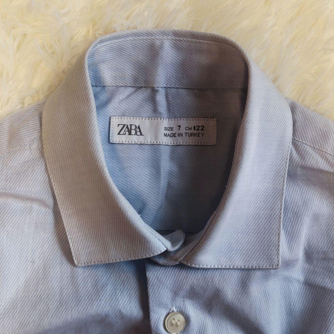 ZARA フォーマルスーツ セット 115 120 ネイビー チェック 入学