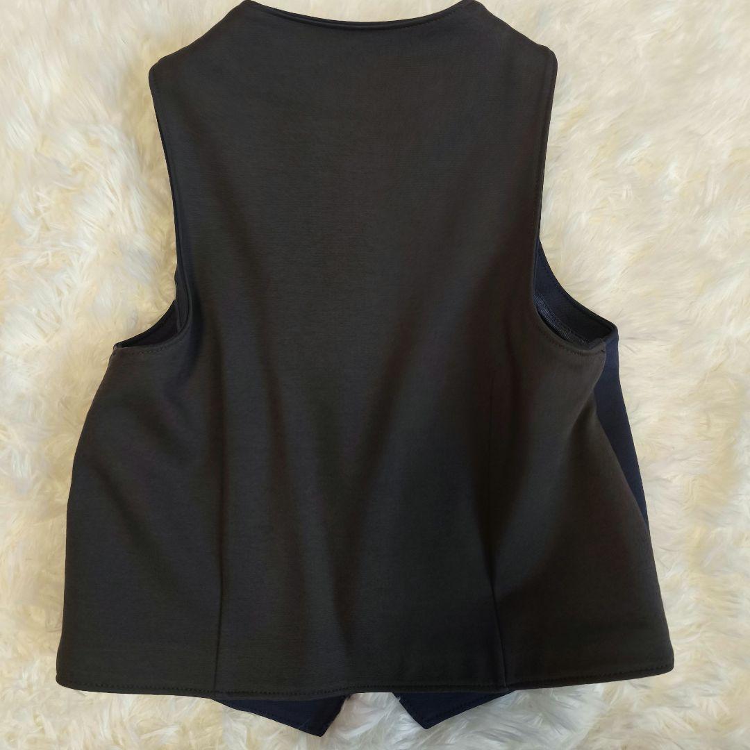 ZARA フォーマルスーツ セット 115 120 ネイビー チェック 入学