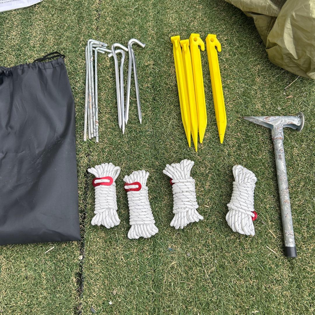 【訳あり】touring dome/LX コールマン　テント　カーキ