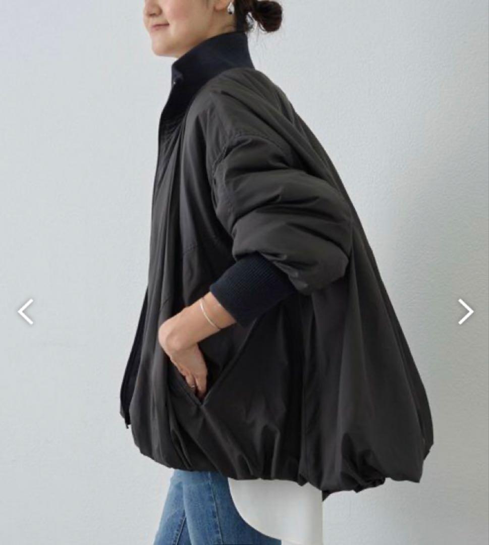 今季新品タグ付き　BEARDSLEY 中綿バルーンブルゾン　ブラック