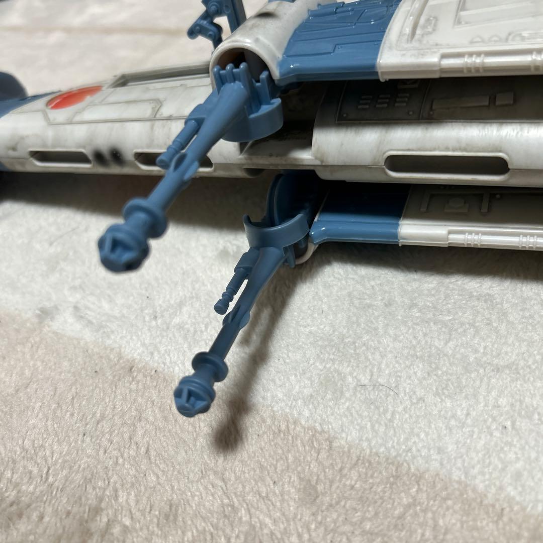 スターウォーズ　Bウイングファイター　 &スレイブ1（ジャンク）