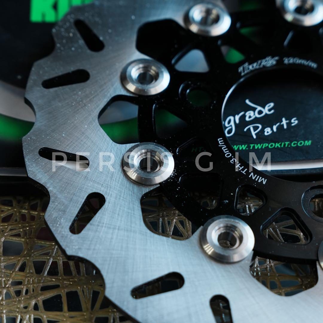 TWPO ディスク2枚　220mm 70mm 3穴