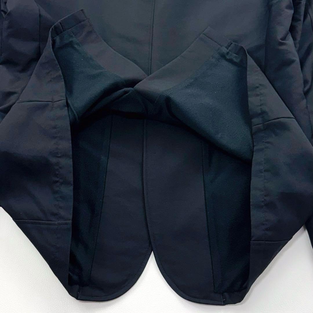 美品✨セオリー テーラードジャケット ナイロン コットン フリース裏地 ブラック