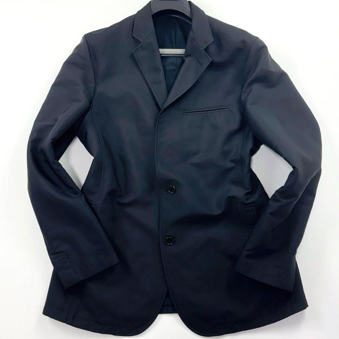 美品✨セオリー テーラードジャケット ナイロン コットン フリース裏地 ブラック