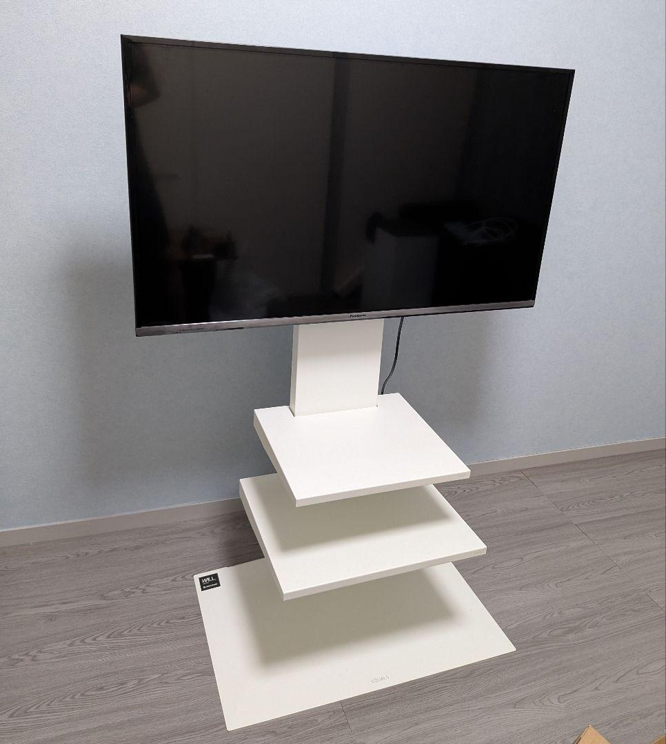 WALL インテリアテレビスタンド V3 ハイタイプマルチデバイスホルダーセット