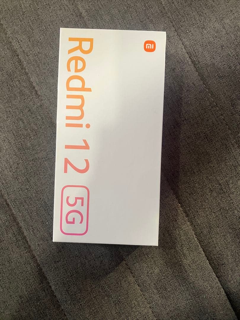 Xiaomi Redmi 12 5G ミッドナイトブラック 本体