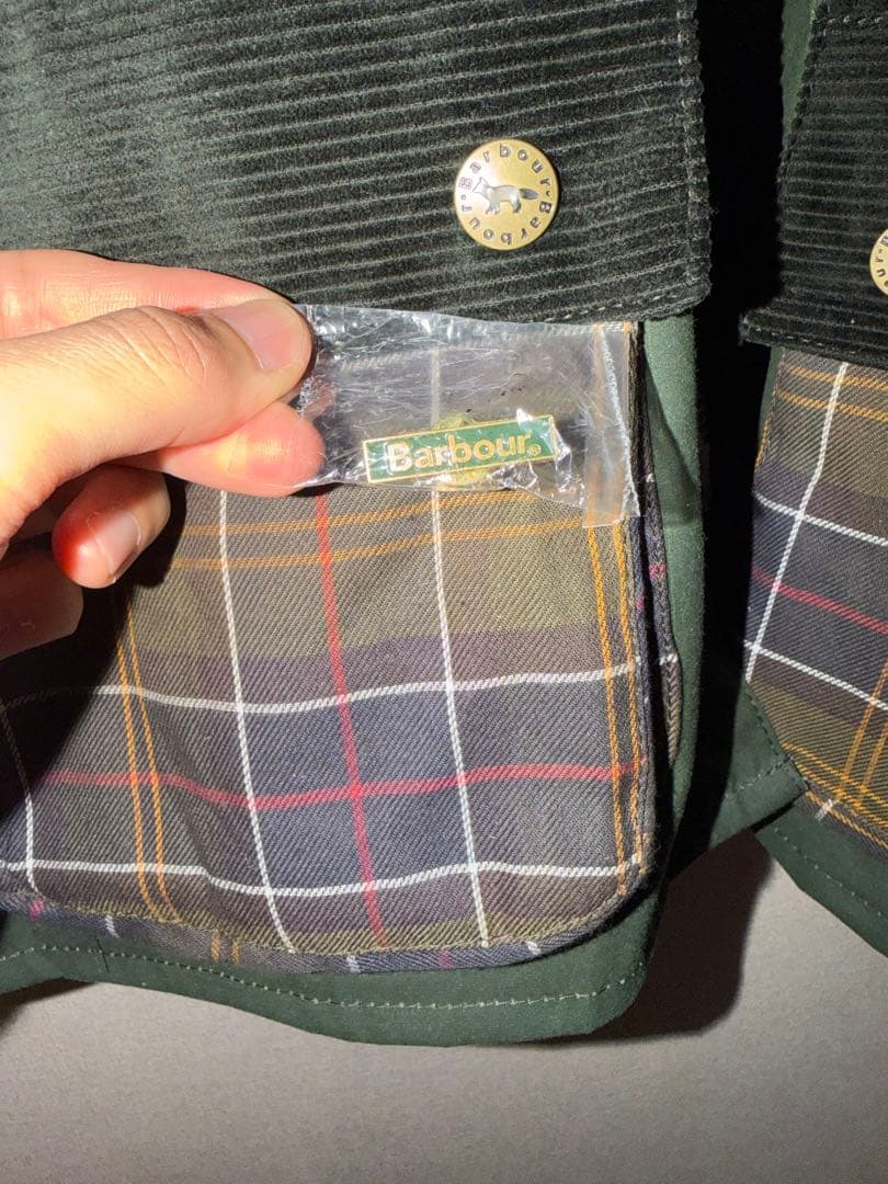 ジャケット・アウター maisonkitsune barbour Beaufort wax