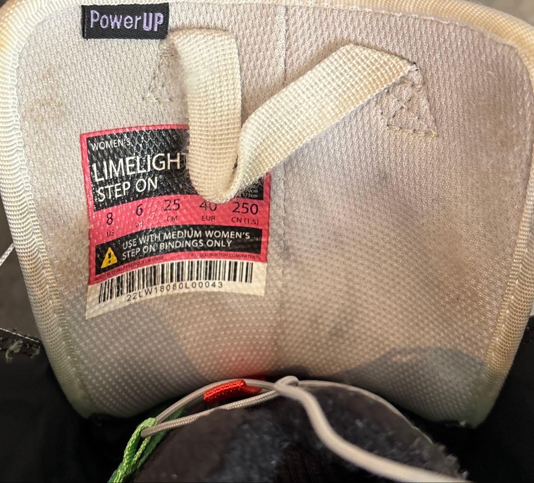 Burton ライムライト Step On スノボ ブーツ ウィメンズ25cm