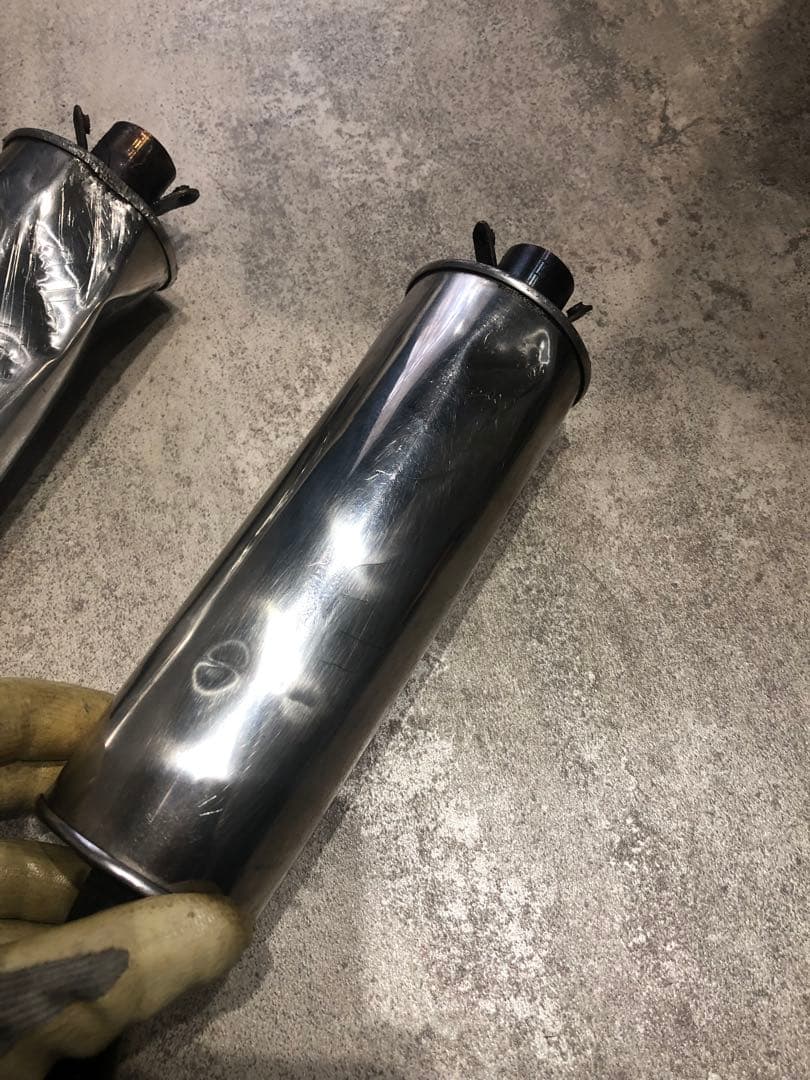 スガヤレース用サイレンサー2個セット ガンマ400 500用